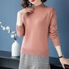 Sweater Women's Autumn and Winter Pullover Half Turtleneck Top Korean Version Wild Knit Sweaters Women Clothes Fashion