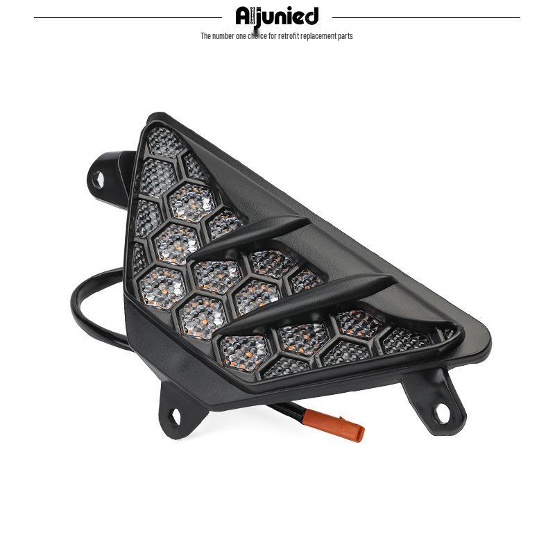 Kawasaki Ninja 400/650 ZX-6R LED Turn Signals - Honeycomb Design Motorcycle Accessories