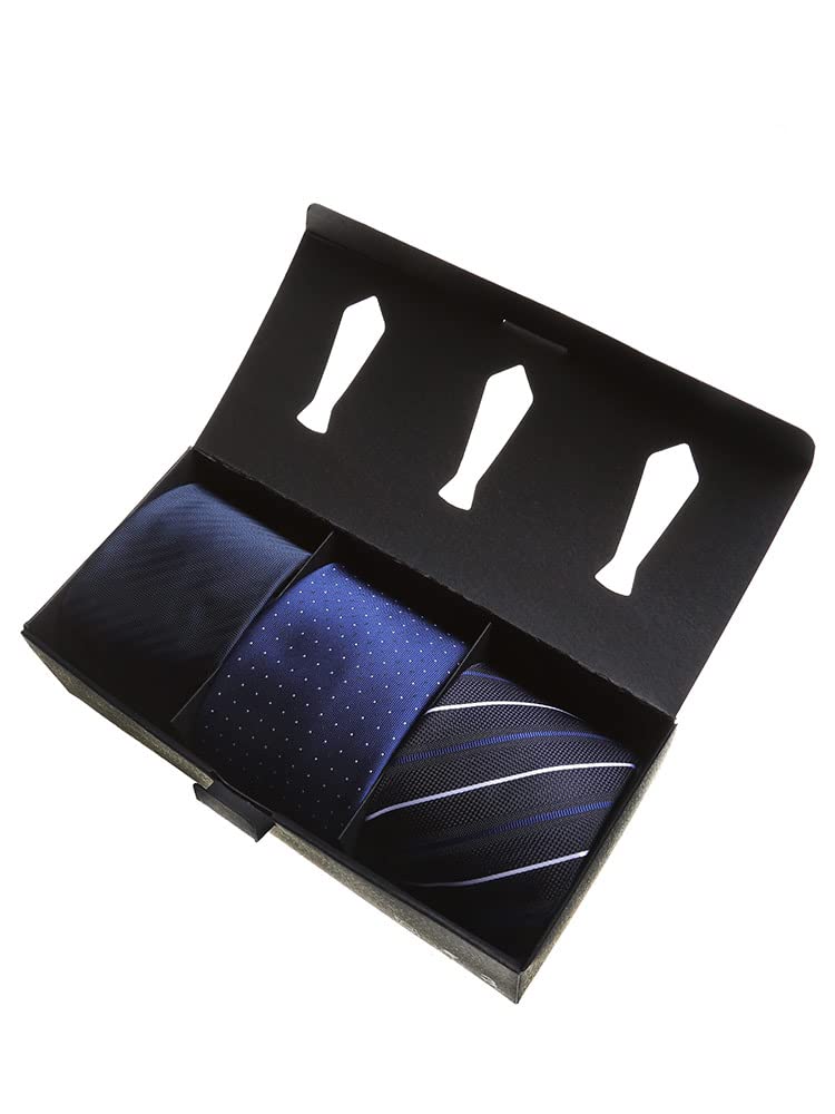 [PIMLICO] Sakazen Large Size Men's [WEB Exclusive] Boxed Washable Long Size Tie 3-Piece Set Father's Day B  -