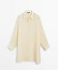 Masimodutti 100% Linen Short Shirt Dress