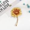 Fashion Floral Brooch Pin Alloy Animal Design For Women Office Wear