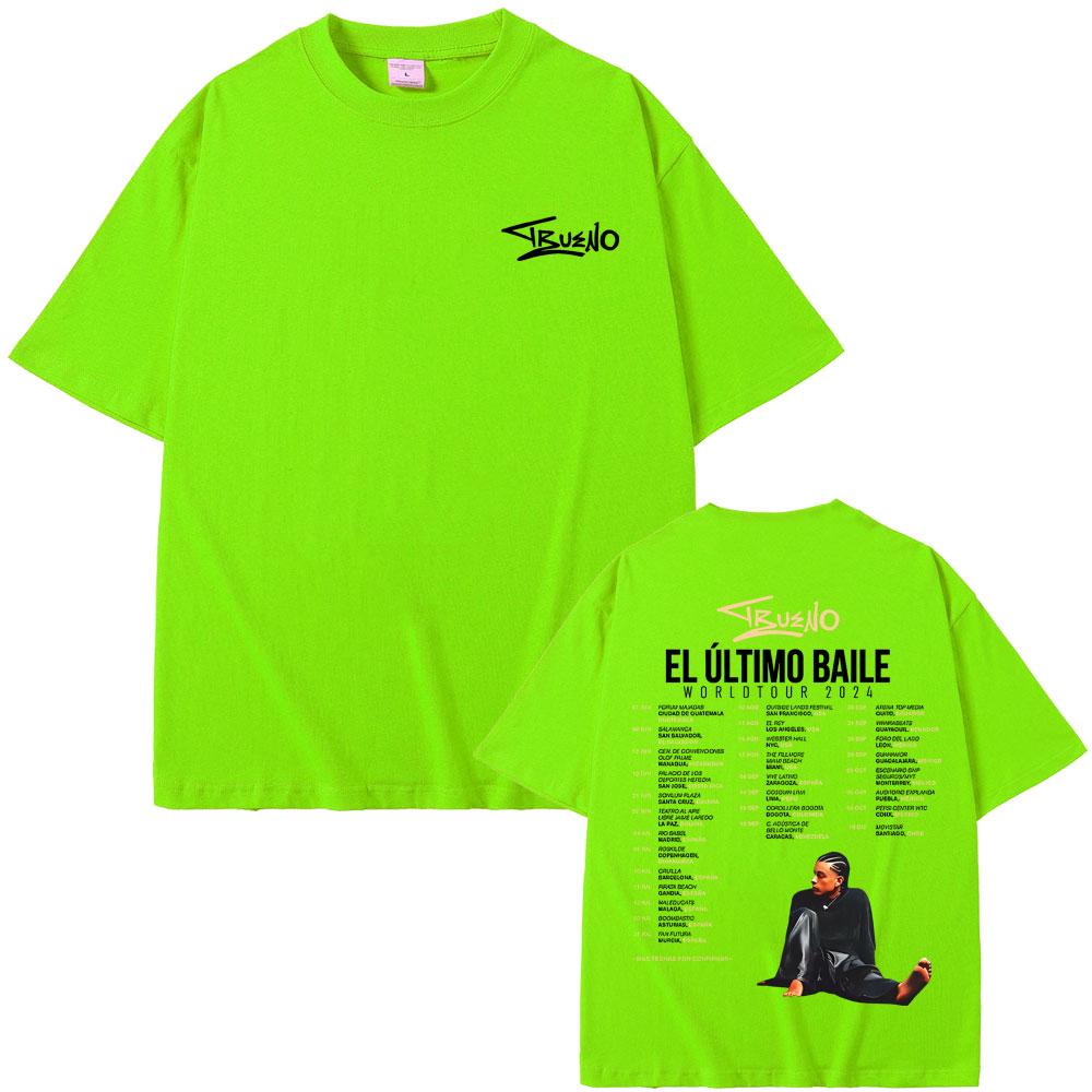 Rare Rapper Trueno El Ultimo Balie World Tour 2024 T Shirt Men Women Fashion Hip Hop Oversized T-shirts Men's Cotton T Shirts