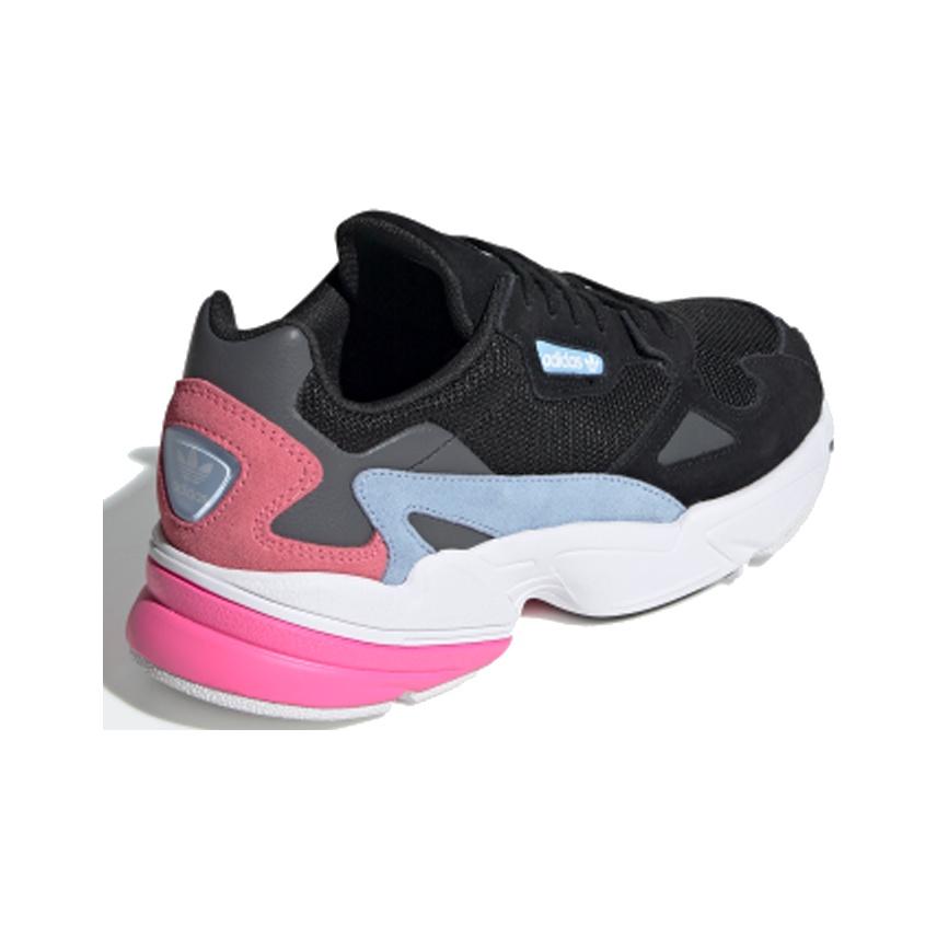 adidas Originals Falcon Pohodlné každodenné nízke lifestyle topánky Dámske tenisky Čierna Ružová EG2864