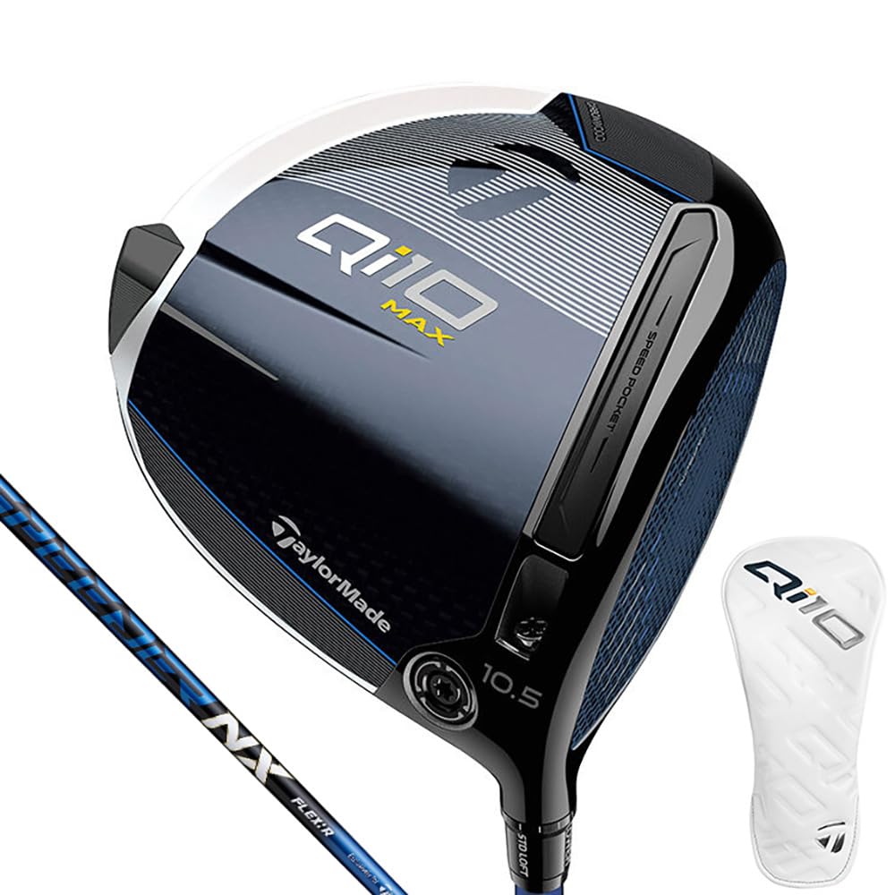 Driver TaylorMade Qi10 Max Light loft Speeder NX BLUE pentru TM (1W, 10.5 grade) (S/Bărbați)