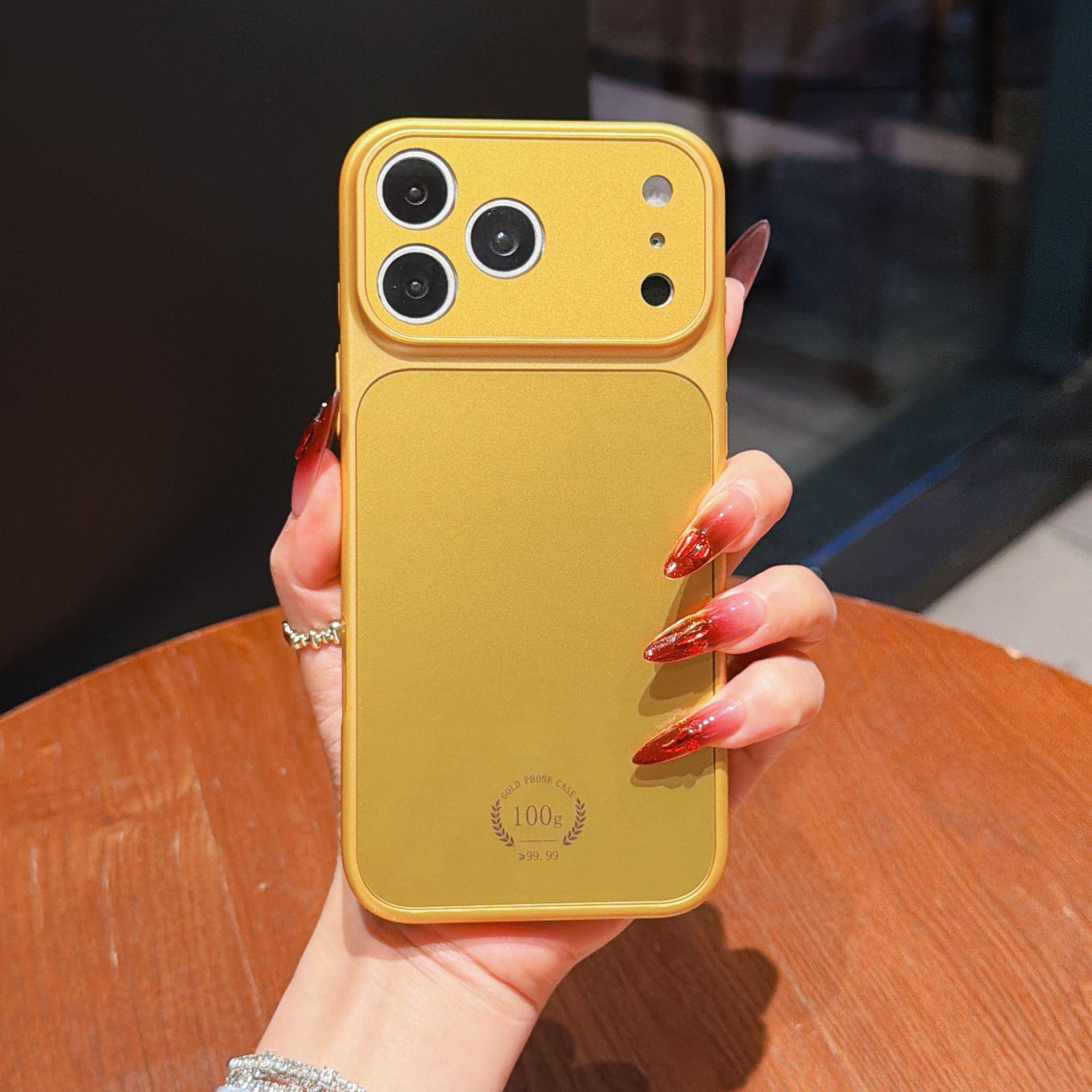 

Golden Armor Magnetic Wireless Charging Case with Lens Film for Apple 17 Pro/17 Pro Max. 14PROMAX