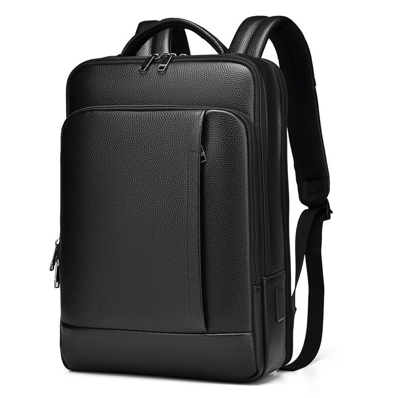 Men's Leather Crossbody Shoulder Bag