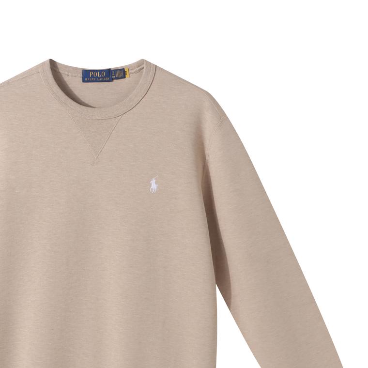 Polo Ralph Lauren FW25 Embroidered Pony Logo Crew Neck Long Sleeve Sweatshirt Men sweatshirt 710883334-027