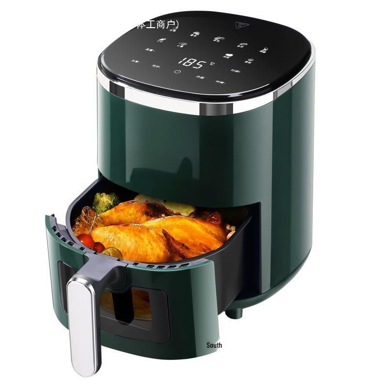 Smart Multifunctional Air Fryer Oven with Touch Screen - Oil-Free, Large Capacity