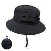 Fashion Foldable Bucket Hat Waterproof Sun Protection Fisherman Hats Quick Drying With Storage Bag Sunscreen Cap Summer