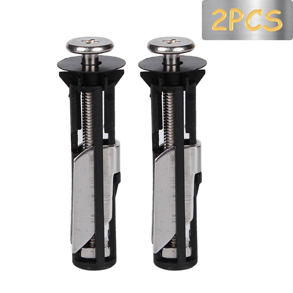 Universal Stainless Steel Water Tank Toilet Seat Hinges Bolts Screws Replacement Bathroom Fixture Toilet Lid Fixing Parts