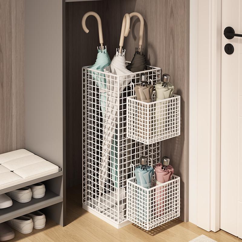Jueqin Commercial and Household Large-Capacity Umbrella Storage Stand for Entryway