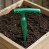 Ergonomischer Dibbler Gartenwerkzeug Mehrzweck-Pflanzlochstecher für Gurken Tomaten, Umtopfen Topfen Garten Hof