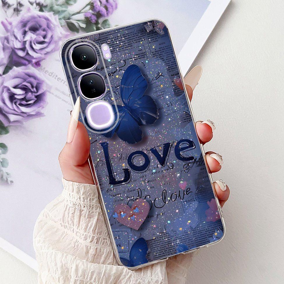 Clear For Vivo V40 Lite IDN Case 4G 5G Cute Cartoon Cool Luxury Funny Boys Girls Phone Case For vivo V40 Lite 5G IDN Back Cover