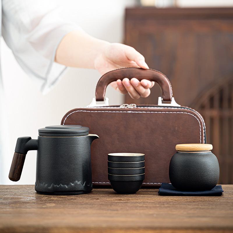 Corporate business gift set Practical coarse pottery cup Company holiday annual meeting opening event side gift Team building gift