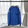 Goose down jacket Canadian men's and women's expedition down jacket thickened couple's clothing Parker