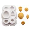 Christmas Nuts Silicone Sugarcraft Mold for Cupcake Baking Fondant Cake Decorating Tool