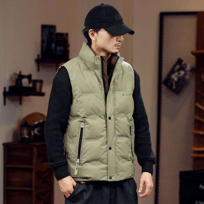 Men's 2025 Winter Down Vest - Thick, Warm, Sleeveless Jacket