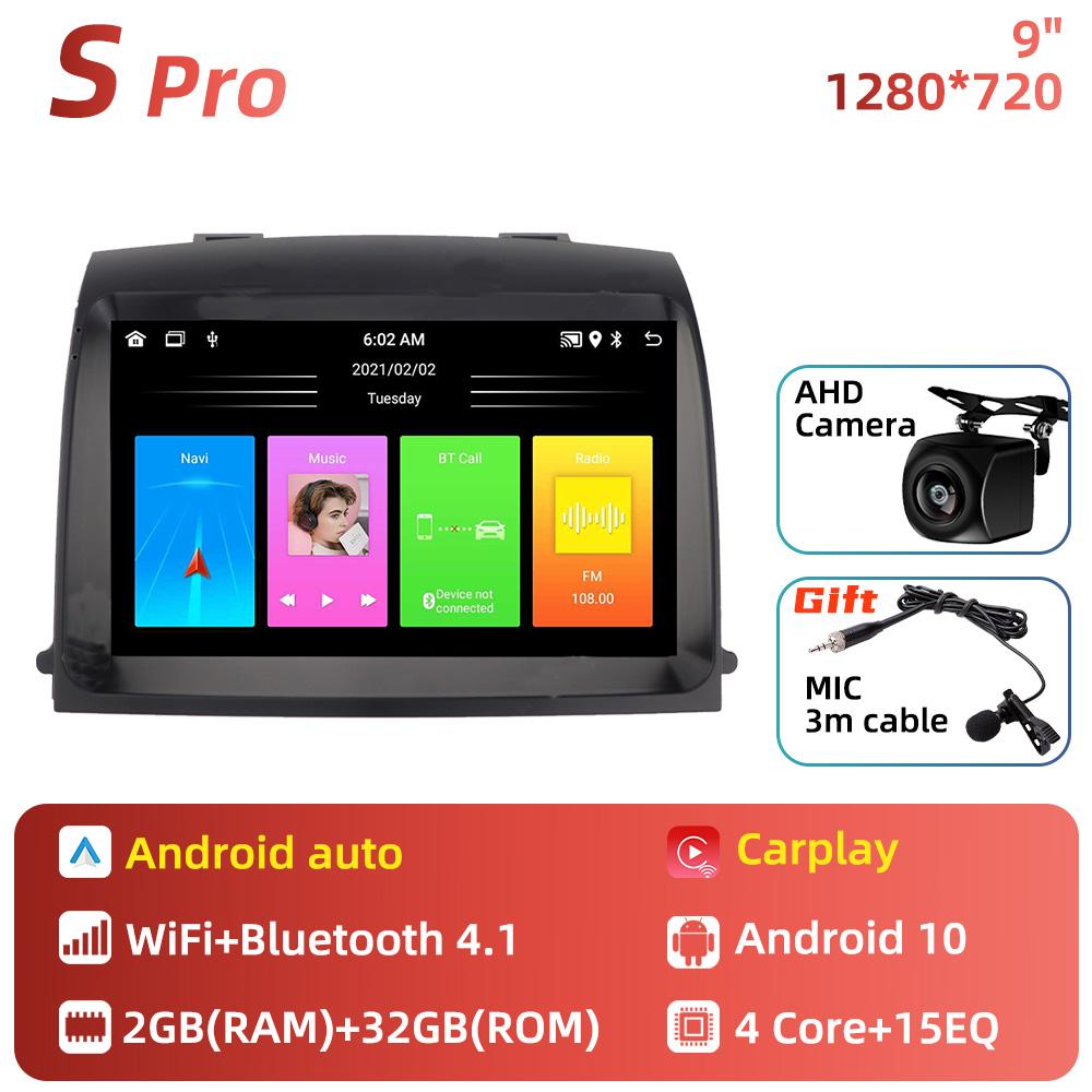 2 Din Multimedia for Toyota Sienna 2 XL20 2003-2010 Android Car Radio Stereo Navigation GPS Head Unit Carplay Auto Autoradio