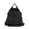 Washed denim backpack women go out small backpack