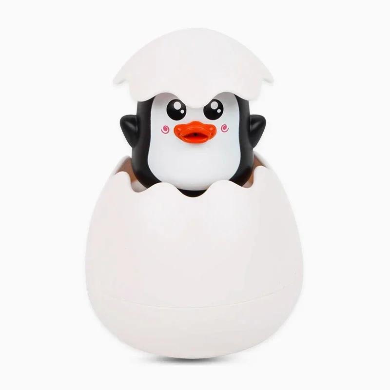 Baby Bathing Toy Bathroom Sprinkling Shower Cute Cartoon Duck Penguin Egg Swimming Water Toy Water Spray Sprinkler Bath Toy