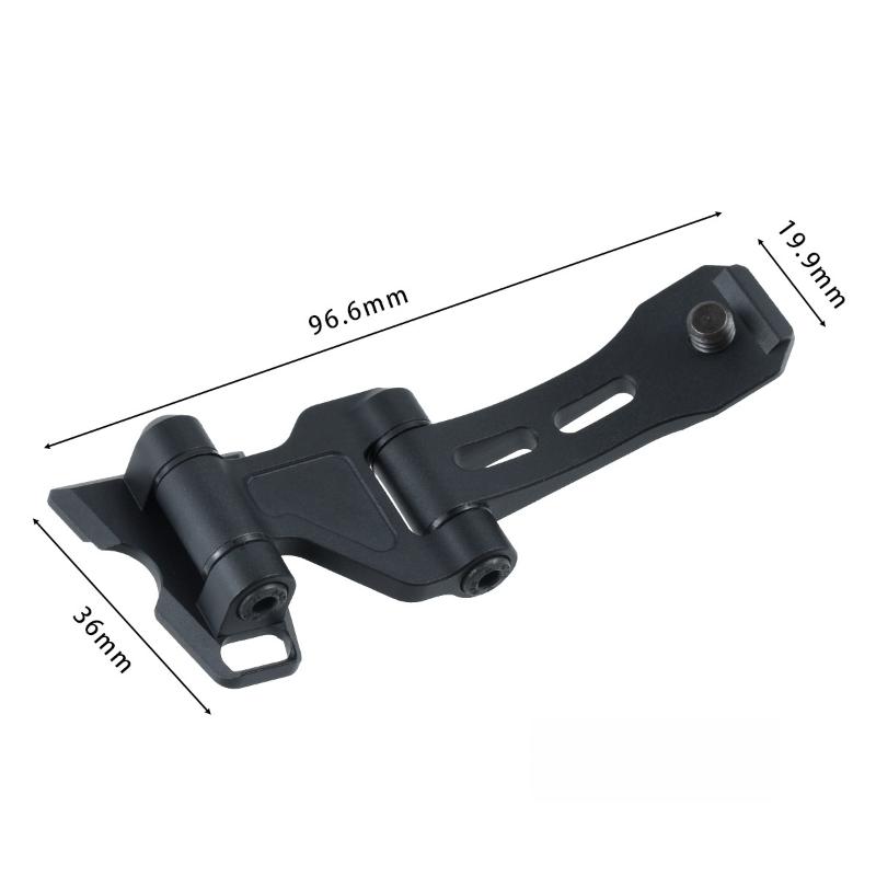 1Pcs Night Vision Mount Tactical Hunting Accessories J-Arm Nvg Mount Lightweight Metal Mount For An/Pvs-14 Tanto