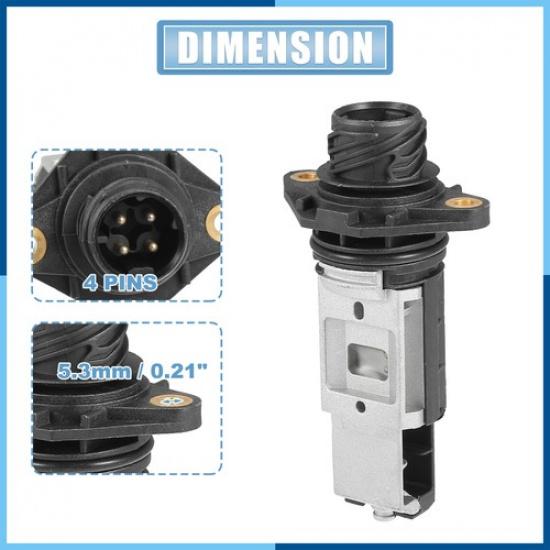 Car Mass Air Flow Sensor Meter Replacement No.13621702078 For BMW 740I