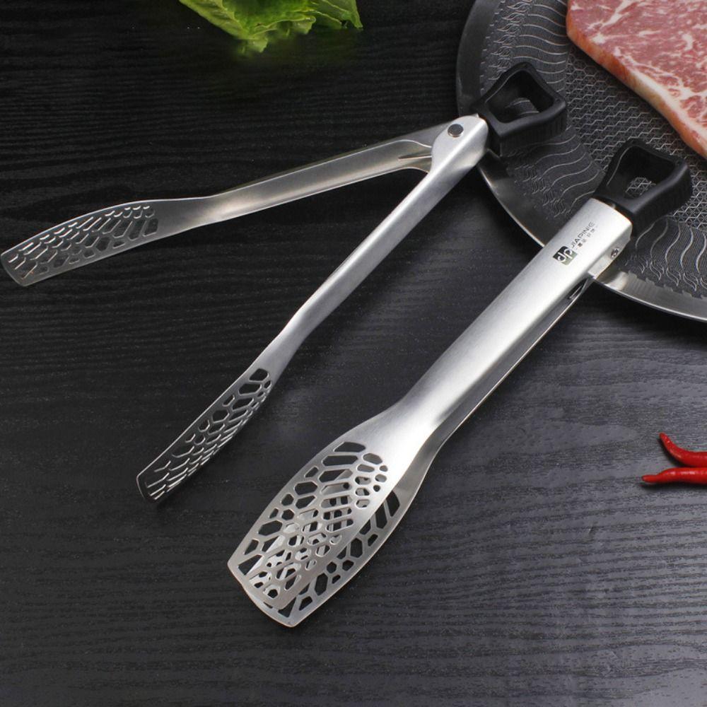 Anti-scalding Barbecue Clip Heat Resistant Cooking Clip Multipurpose Food Tong  Kitchen