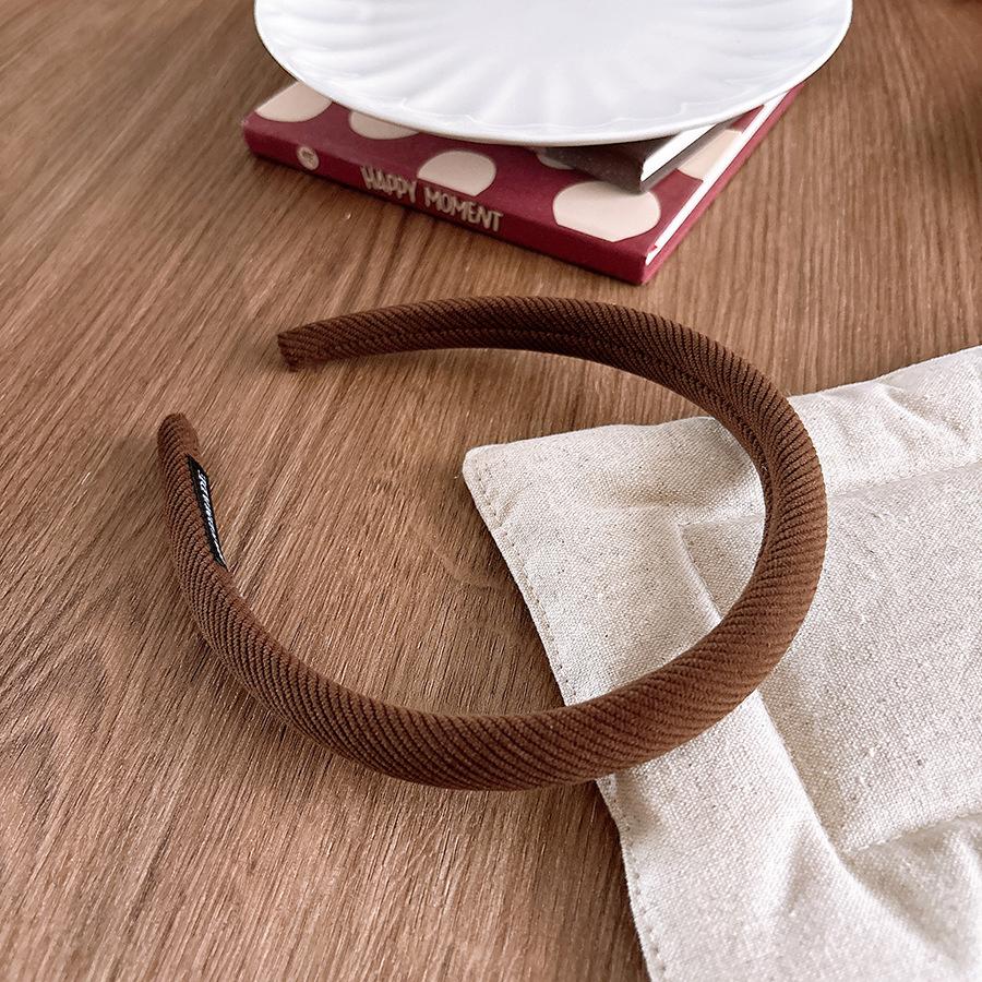 Korean Winter Simple Sponge Headband Hairbands Scrunchies Women Girls Children Hair Head Hoop Bands Accessories Headdress Headwe
