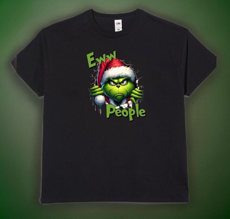 26 Eww People Grinch Xmas T-Shirt Stylish Funny Christmas Shirt Grinchmas Unisex Unisex T-Shirt M
