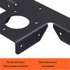 Heavy Duty Pergola Corner Brackets Extension Wood Post Metal T Shaped Bracket Hardware 3-Way Right Angles Bracket