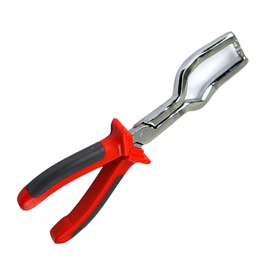 Fuel Line Pliers Steel Comfortable Rubber Handle Fuel Filter Quick Connector Removal Tool for Automo