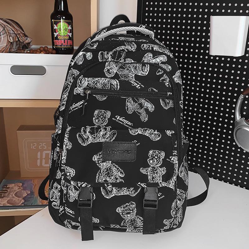 Printed Backpacks for Kids and Students: Suitable for Elementary, Junior High, High School, College Girls