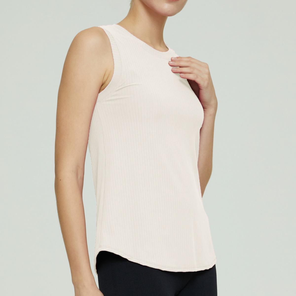 

Летняя модная блузка на талии, спортивная Повседневная повседневная одежда для йоги без рукавов, быстросохнущая одежда, топ, жилет, рубашка XL белый