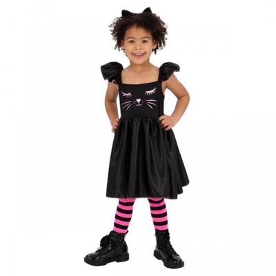 Girls Cat Costume Dress