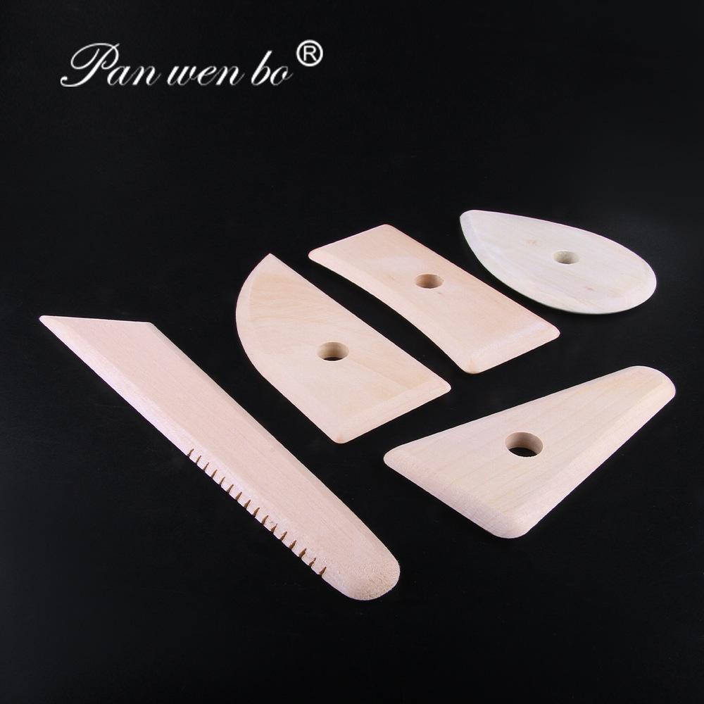 Cross-Border Pottery Clay Tools: Soft Clay, Texture Brush, DIY Auxiliary Supplies, Detail Needle, Seven Needle, Shaping Tools