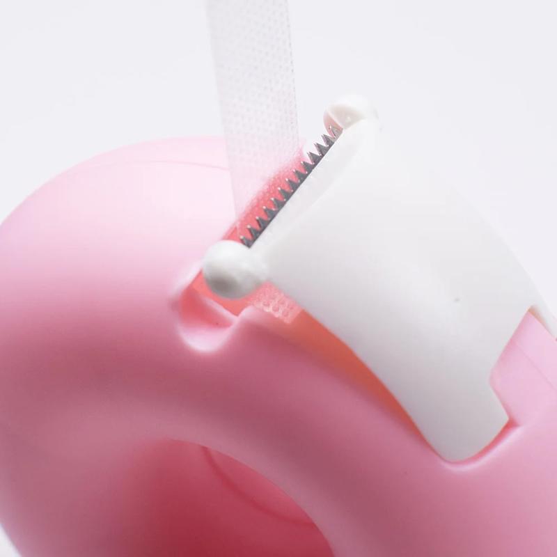 Creative Love Tape Cutter Korean Stationery Tape Holder Invisible Portable Seat Students Learn Without Hurting Their Hands