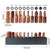 Electric Screwdriver Bit Set: Torx, Hex, Phillips, Slotted, S2 Replacement for Hand Drills