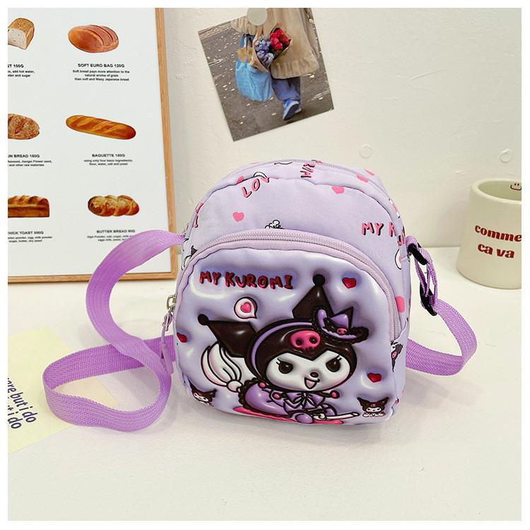 Childrens Cartoon Shoulder Bag With Durable Oxford Fabric For Kindergarten Daily Use