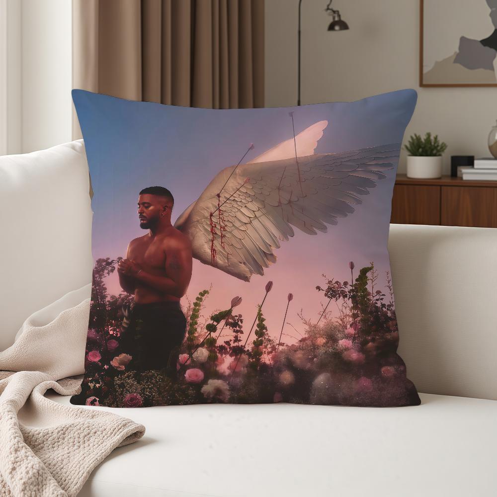 Singer Slimane Il Faut Que Tu Saches Pillow Case Suitable For Bedrooms Living Rooms Cars Home Decoration