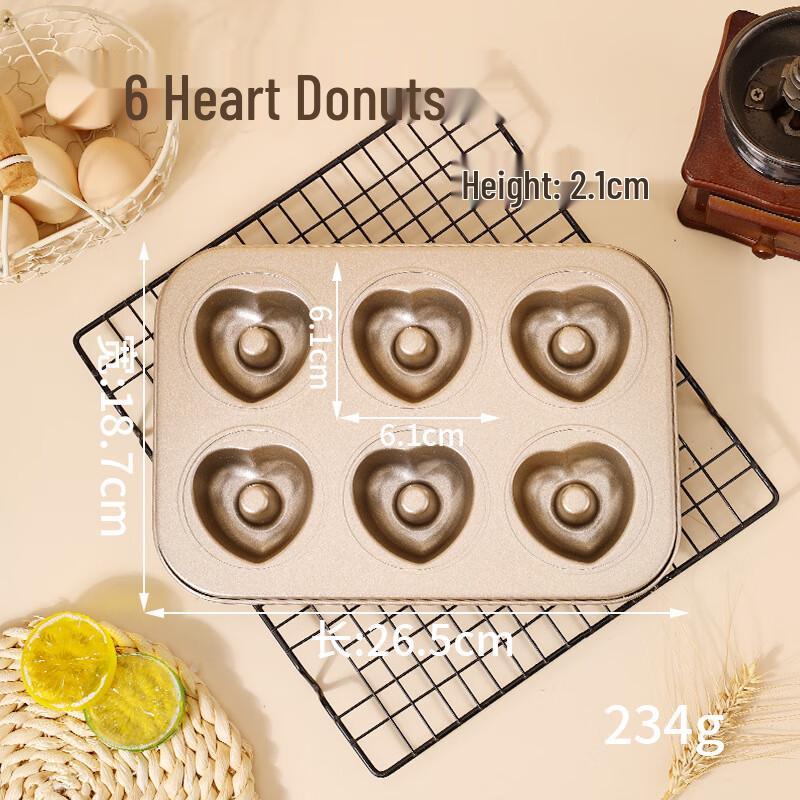 ZISIZ Антипригарная форма для выпечки пончиков