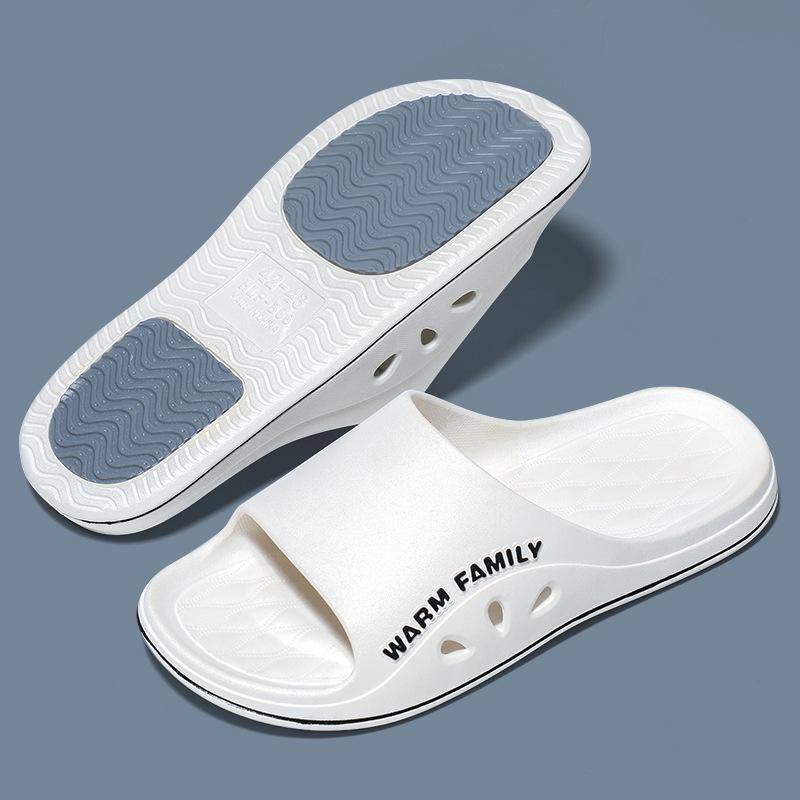 Yuzhihao Men s Casual Solid Color Summer Slippers for Home & Outdoor Wear 42-43