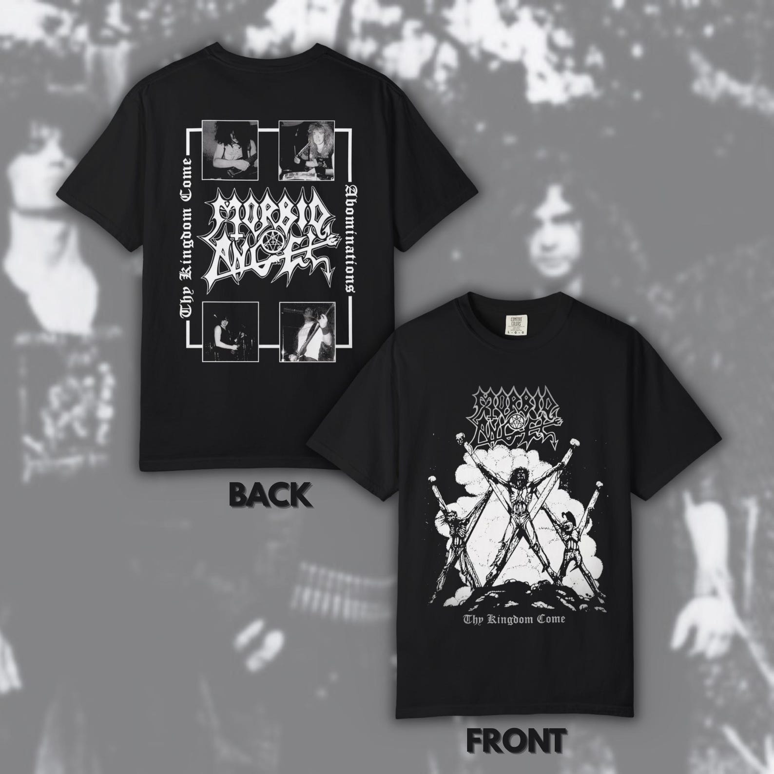 Morbid Angel - Thy Kingdom Come | Size- S, M, L, XL, 2-4 XL 4XL