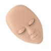 Eyelash Mannequin Head Makeup Lash Extension Training Practice Head with 3 Pairs Removable Eyelids