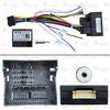 Car Radio Fascias Frame For Ford Kuga 2008-2013 9 inch 2DIN Carplay Stereo Panel 16PIN Harness Wire Power Cord Cable Canbus Box