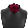 Collar Necklace Big Flower Exaggerated Necklace Girl Elegant Rose Flower Popular Gothic Lolita-Collar Choker Necklace