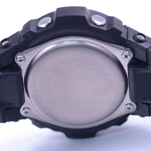 Casio G-SHOCK Herrenuhr AWG-M100-1AJF [G-SHOCK MULTIBAND6] rund, schwarz, Edelstahl, digital, analog