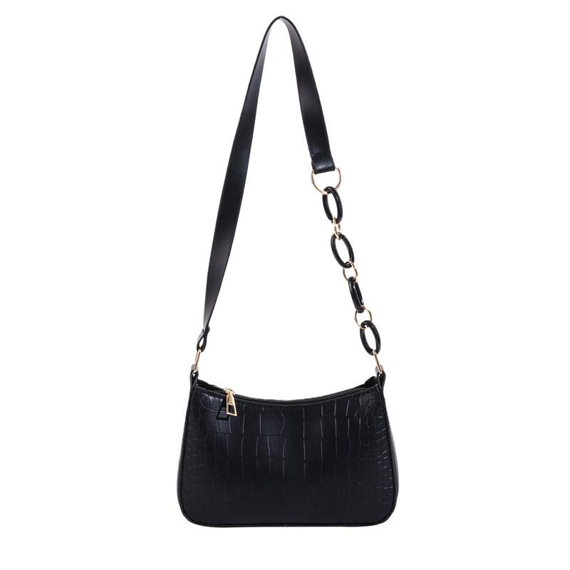Stylish Minimalist Small Crossbody Bag For Women In Black And White Perfect For Summer Casual Outfits