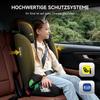 i-Size R129 Child Car Seat for 3.5 to 12 Years (100-150 cm), with Adjustable Backrest, Headrest, Side Impact Protection