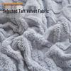 Autumn & Winter Taff Velvet Coral Fleece Blanket for Sofa or Office