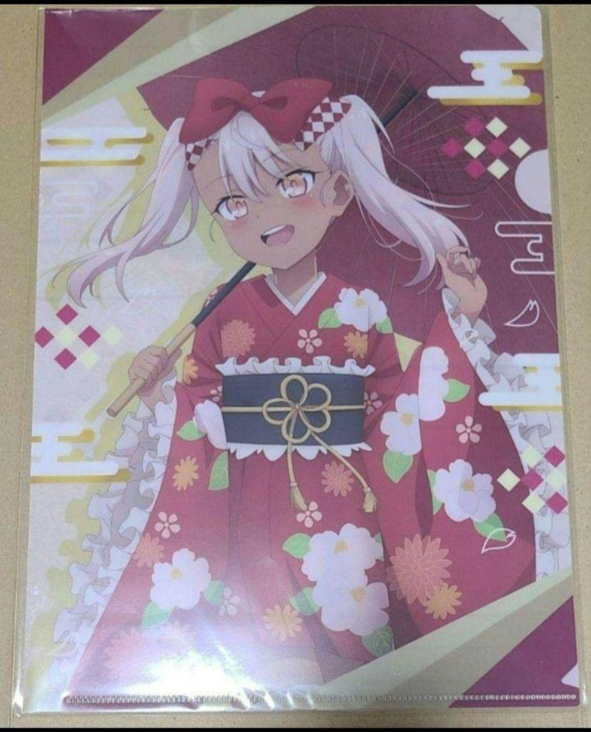 [USED] Fate/stay Night Prisma Illya Chloe Miyu Clear File FGO Formal Wear
